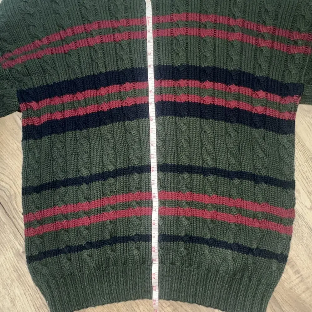 Woods & Gray Vintage Men’s Crew Neck Knit Pullover 100% Cotton‎ Size XL